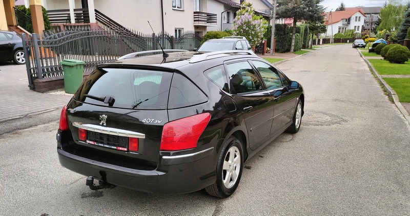 Peugeot 407 cena 9999 przebieg: 240000, rok produkcji 2005 z Wojnicz małe 407
